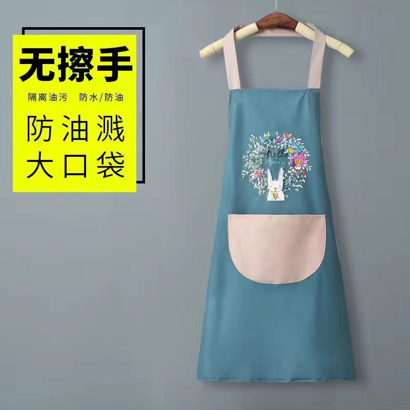 Delantal impermeable y a prueba de aceite de PVC al por mayor